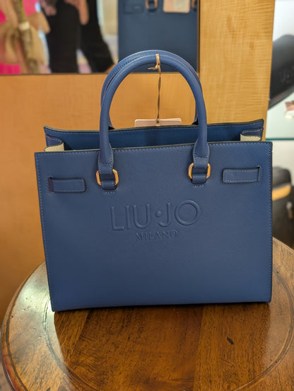 Borsa Liu Jo AA5149E0087 – Borsa tote media in PU saffiano