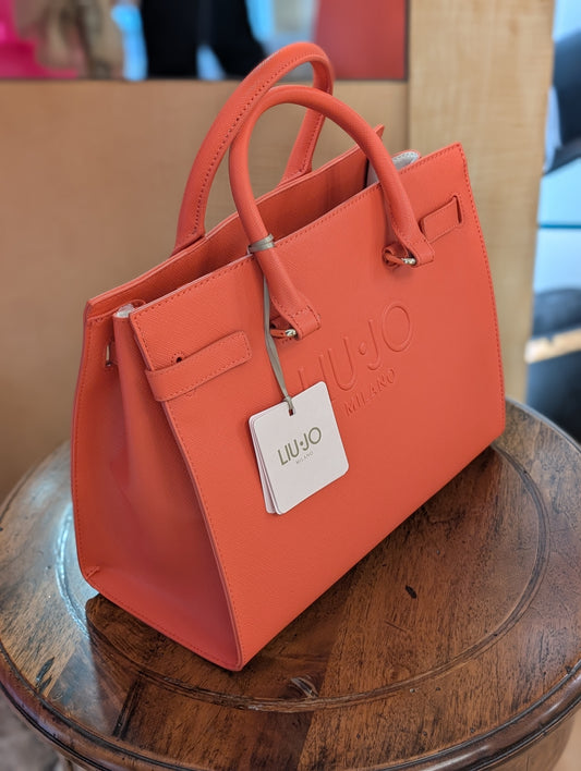 Borsa Liu Jo AA5149E0087 – Borsa tote media in PU saffiano - Veronica Borse e Accessori