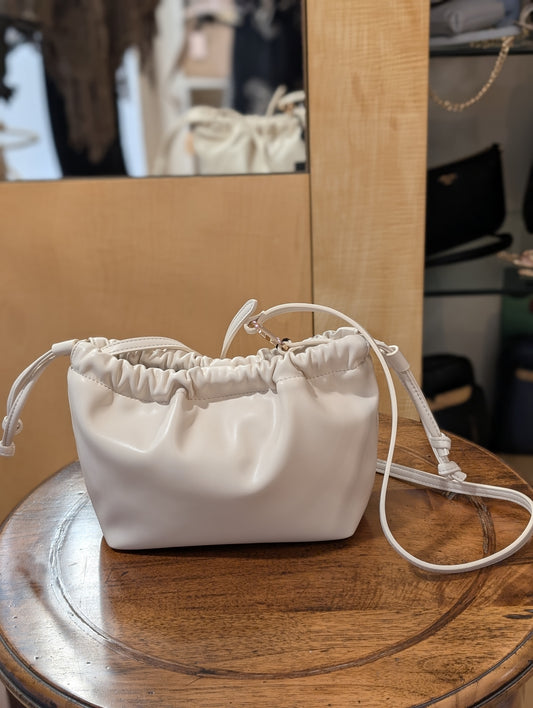 Borsa Hobo Piccola con Chiusura a Coulisse