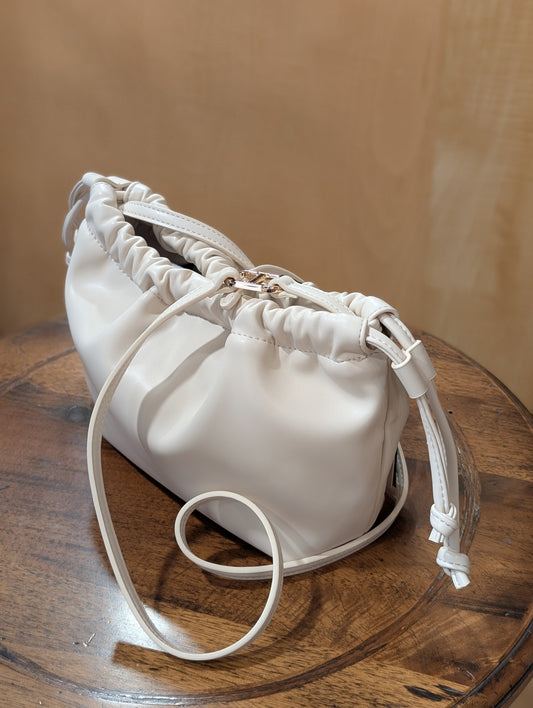Borsa Hobo Piccola con Chiusura a Coulisse