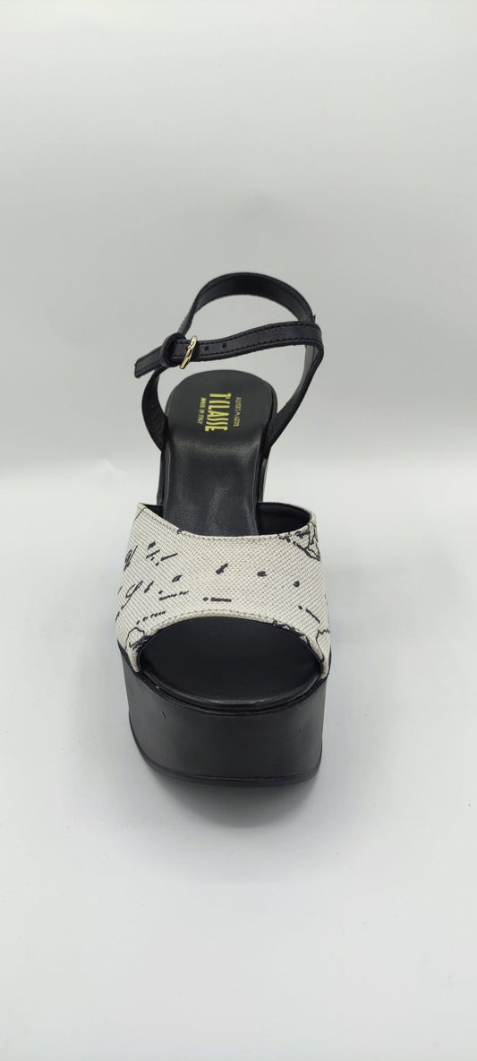 Sandalo zeppa H120 - Veronica Borse e Accessori