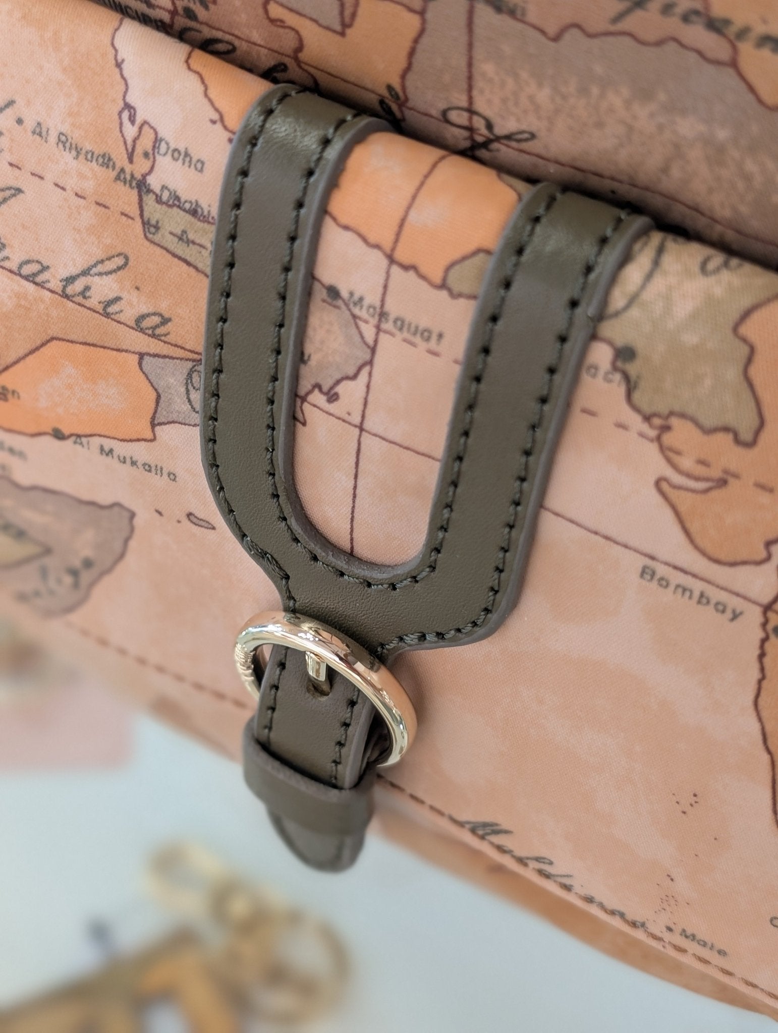 Zaino Alviero Martini 1A Classe LD39 S578 0609 in Geo Verde Muschio - Veronica Borse e Accessori